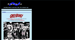 Desktop Screenshot of hipsteria.com